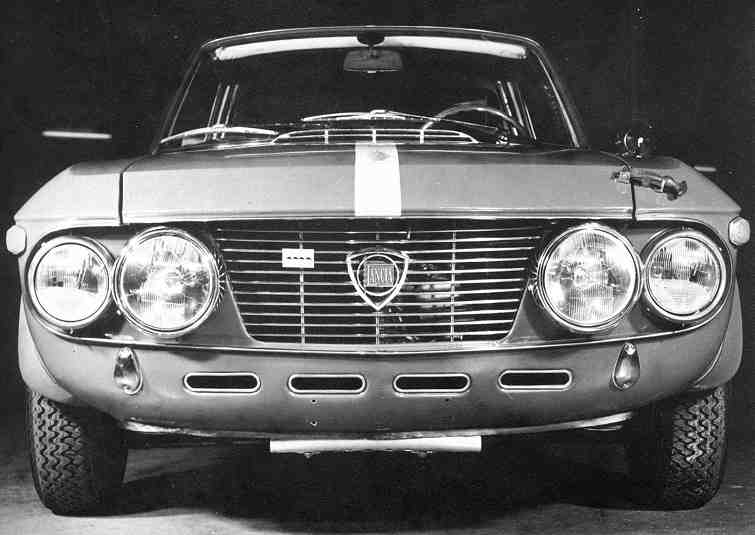 Lancia Fulvia Coupé 1.6HF, known as Fanalone