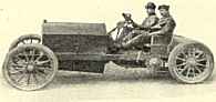 Cagno on the 1904 F.I.A.T. Racing Car